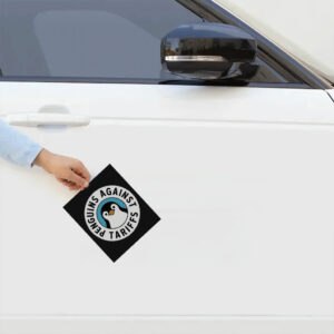 Funny Penguin Resist Penguins Protest Against Tariffs 2025 Sticker