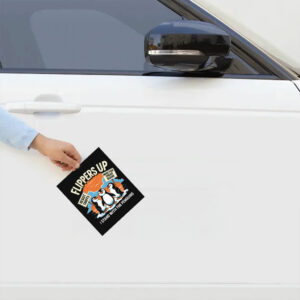 Funny Resist Penguins Protest Against Tariffs Classic Sticker