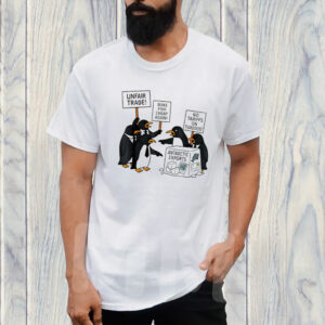 Heard Island Penguins Against Tariffs shirt