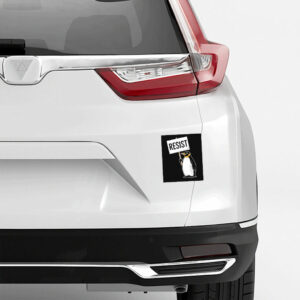 Official Penguins Against Tariff Gift Funny Penguin No Tariffs Resist Sticker