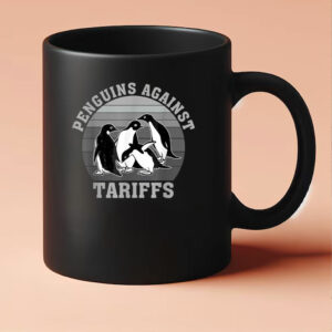 Official Penguins Against Tariffs Mug