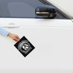 Official Penguins Against Tariffs Sticker