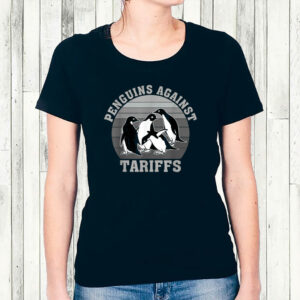 Official Penguins Against Tariffs T-Shirt