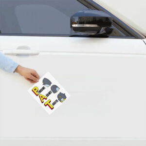 PAT penguins against tariffs 2025 Sticker