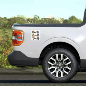 PAT penguins against tariffs 2025 Sticker