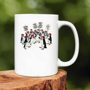 Penguin Resist Tariffs Mug