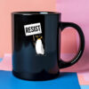 Penguins Against Tariff Funny Penguin No Tariffs Resist Mug