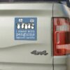 Penguins Against Tariffs Car Magnet or Bumper Sticker