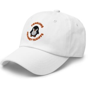 Penguins Against Tariffs Hat