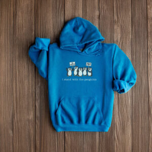 Penguins Against Tariffs Hoodie