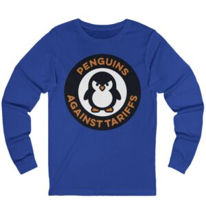 Penguins Against Tariffs Long Sleeve T-Shirt