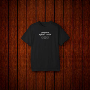 Penguins Against Tariffs Shirt, Flippers Up Penguin T-Shirt