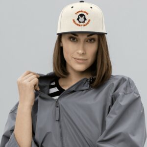 Penguins Against Tariffs Snapback Hat