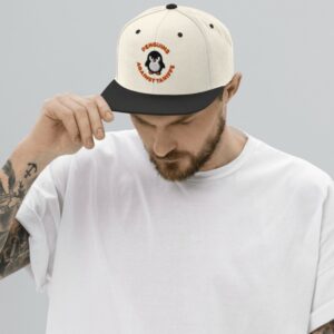 Penguins Against Tariffs Snapback Hat