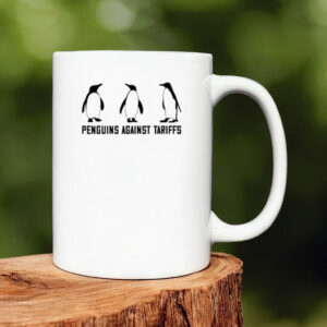Penguins Against Tariffs Subtle Fdt T Shirt Anti Trump Mug