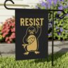 Penguins Resist Flag