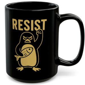 Penguins Resist Mug