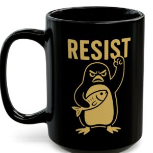 Penguins Resist Mug
