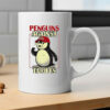 Penguins against Tariffs resist red hat Mug