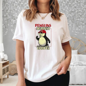 Penguins against Tariffs resist red hat shirt