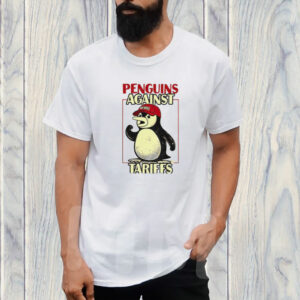 Penguins against Tariffs resist red hat shirt