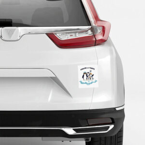 Penguins against tariffs save our ice Sticker