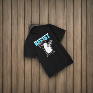 RESIST Penguin T-Shirt