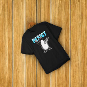 RESIST Penguin T-Shirt