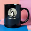 Tariff Funny Resist Penguins, Protest Against Tariffs Mug