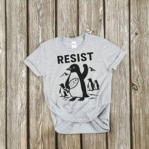 Trump Tariffs Penguin Resist T-Shirt