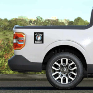 We Stand With The Penguins Tariffs Sticker