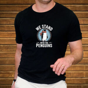We Stand With The Penguins Tariffs T-Shirt